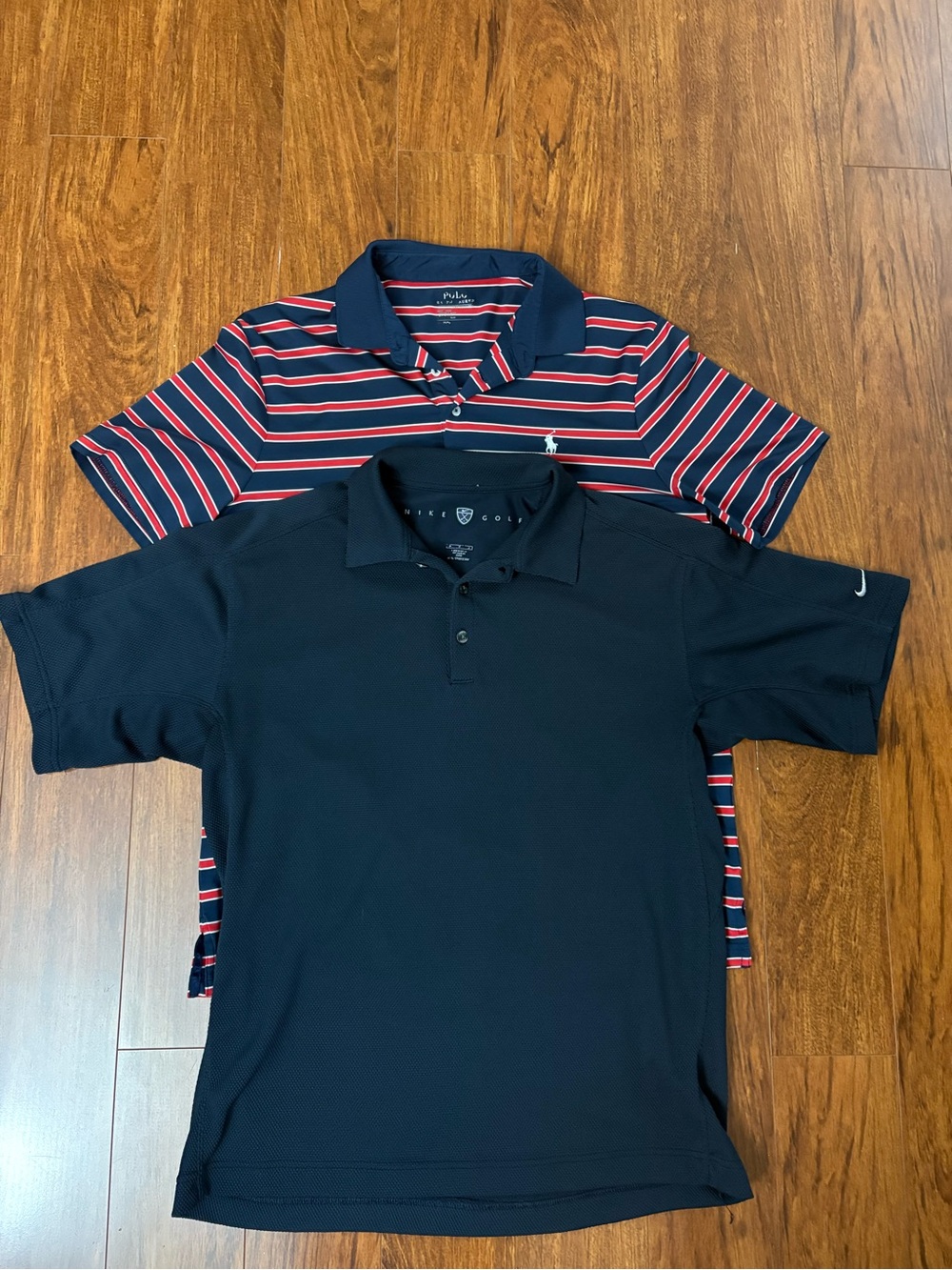 Nike Dri-fit & Ralph Lauren Polo RLX Golf Shirts - 2-Pack